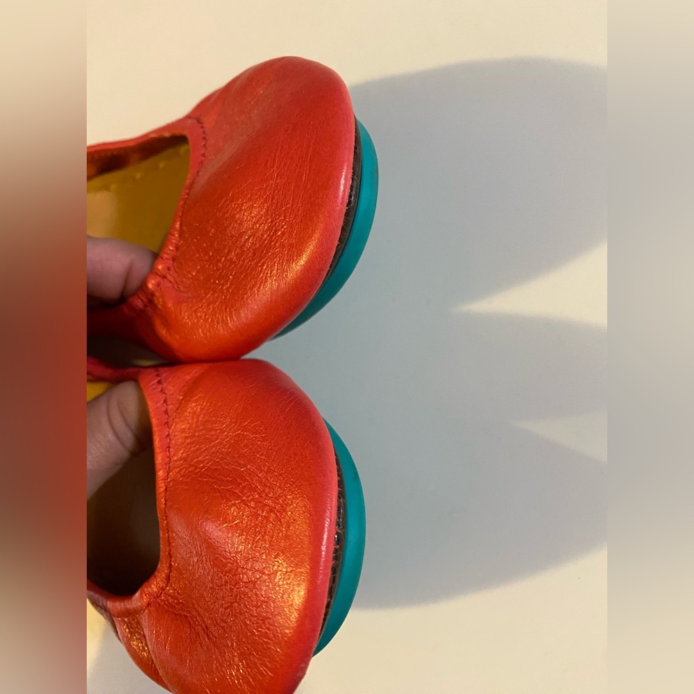 Tieks! Poppy size 7. Worn twice and I needed a smaller size.